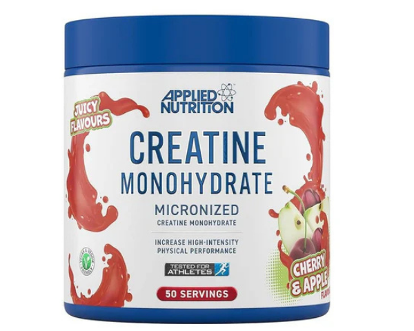 Applied Nutrition Creatine Monohydrate Powder | 250g | 50 Servings, UAE