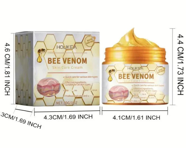 HOUKEA Bee Venom Skin Care Cream | Anti-Aging Face Cream 30g, UAE