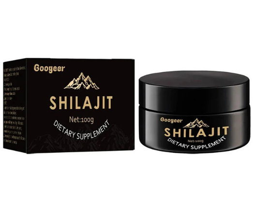 Googeer Shilajit Resin 100g made from Himalayan shilajit for everyday supplementation.