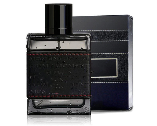Momentum men's perfume featuring a fresh and long-lasting Eau de Parfum scent.