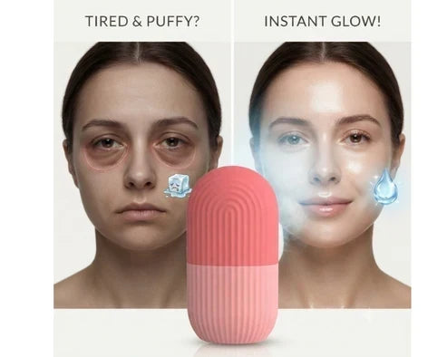 Face Glow Ice Roller for at-home facial cooling