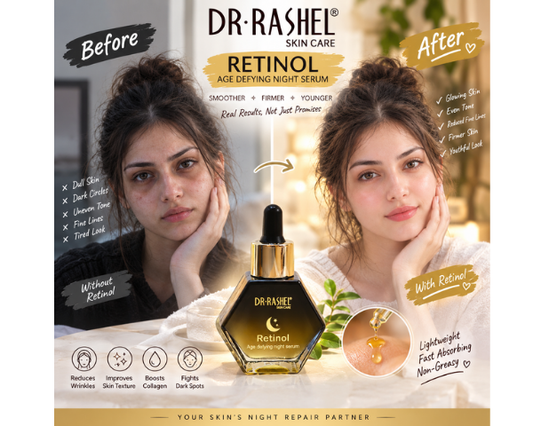 Dr Rashel night serums for nighttime skincare