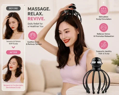 Body massager for a relaxing at-home wellness routine