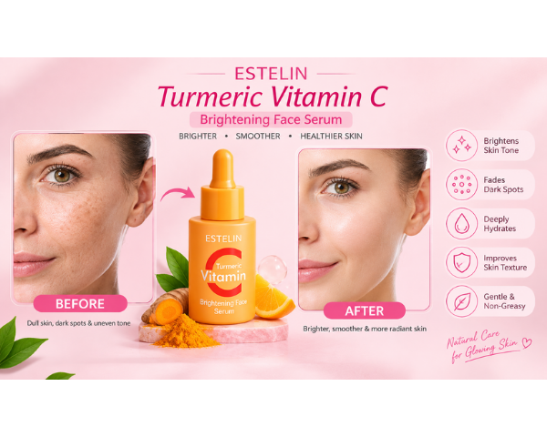 Brightening face serum for brighter hydrated-looking skin