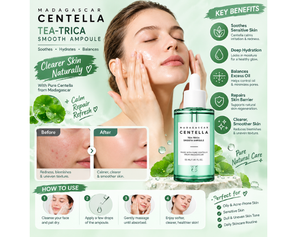 Centella Asiatica oil control makeup base serum