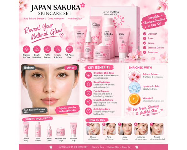 LAIKOU Vitamin C facial care collection