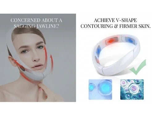 At-home LED light therapy skincare routine
