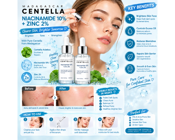 Niacinamide serum for oil-control skincare