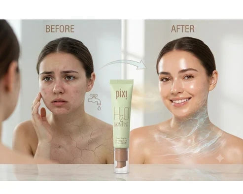 Natural-looking makeup with a lightweight skin tint