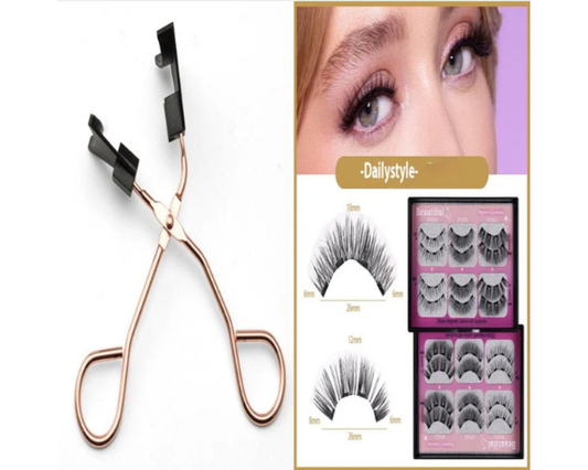 Quantum Magnetic Eyelash Curler for creating beautifully curled lashes with ease.