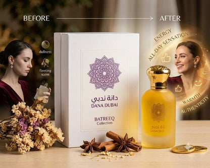 Batreeq Dana Dubai Eau de Parfum 100ml | Long-Lasting Unisex Fragrances