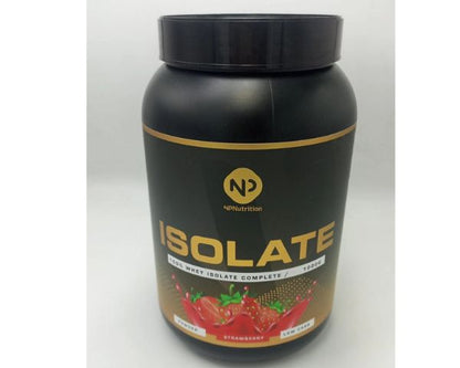 NP Nutrition 100% Whey Isolate Complete Strawberry Protein Powder 1000g