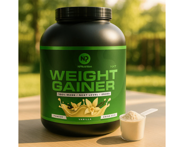 NP Nutrition Weight Gainer NXT Vanilla 2500g - High-Calorie Mass Gainer