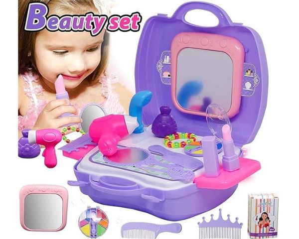 All-in-One Beauty Set | Complete Makeup & Skincare Kit with Accessories