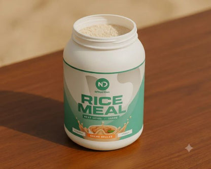 NP Nutrition Rice Meal Creme Brulee 1500g - Vegan Meal Replacement, UAE