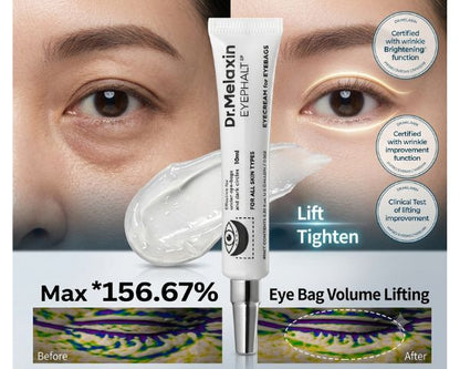 Dr. Melaxin Eyephalt Eye Cream for Eye Bags - Dark Circle Care 10ml Pro