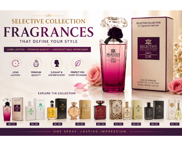Selective Collection Perfume 100ml | Luxury Long-Lasting Fragrance Collection