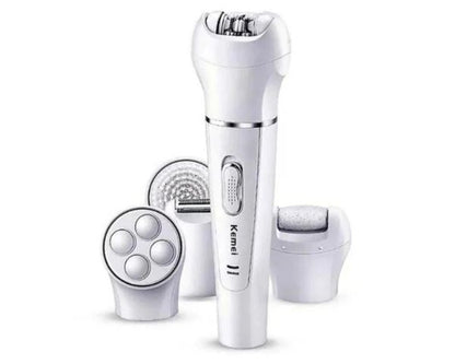 Kemei KM-2199 5-in-1 Beauty Tools Kit | Facial Cleanser & Epilator Sets