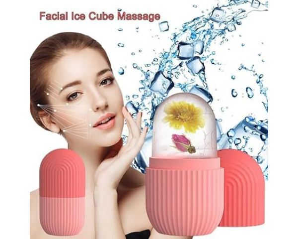 Face Glow Ice Roller | Reusable Facial Ice Roller for Puffiness & Skincare