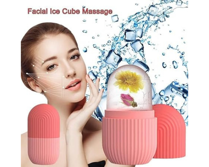 Face Glow Ice Roller | Reusable Facial Ice Roller for Puffiness & Skincare
