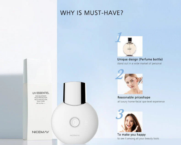 Palm Sonic Facial Cleansing Brush