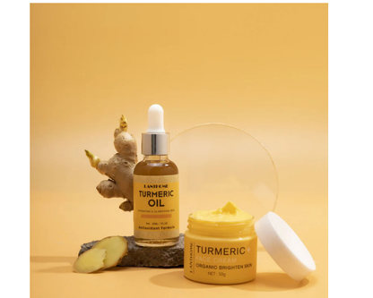 Turmeric Cream & Turmeric Oil Set | Nourishing Skin Care Duo