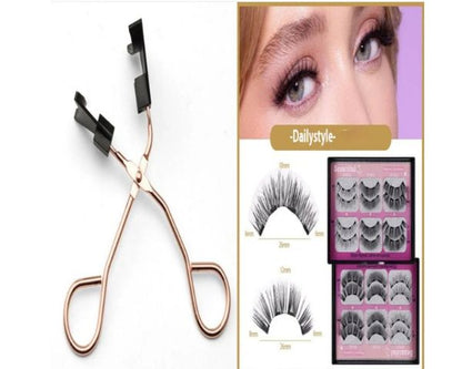 Quantum Magnetic Eyelash Curler - Portable Lash Curler Natural Curl Pro