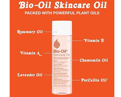 Bio-Oil Skincare Oil 125ml | Lightweight Moisturizing Oil for Scars & Dry Skin