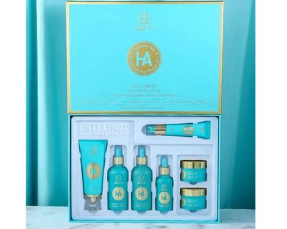 Hyaluronic Acid Hydrating Skin Care Set, 7PCS | Complete Face Care Kit!