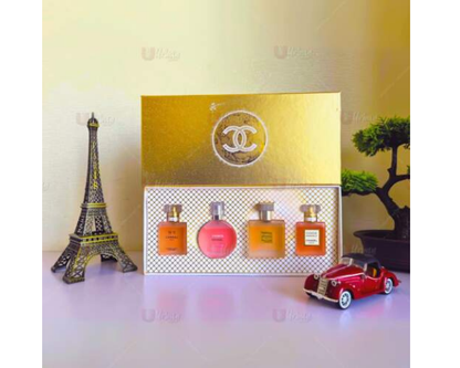 Chanel Mini Perfume Gift Set | 4 x 25ml Women's Fragrance Collections