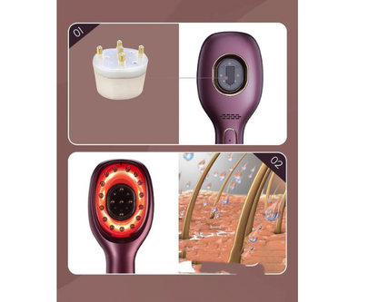 Electric Scalp Massager & Hair Care Device | Rechargeable Hair Massager