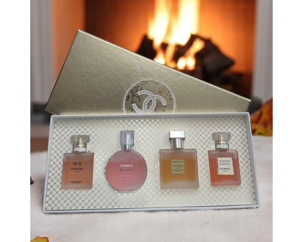 Chanel Mini Perfume Gift Set | 4 x 25ml Women's Fragrance Collections