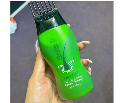 Love Jojo Hair Care Oil 170ml | Jojoba & Argan Nourishing Hair Care Oil