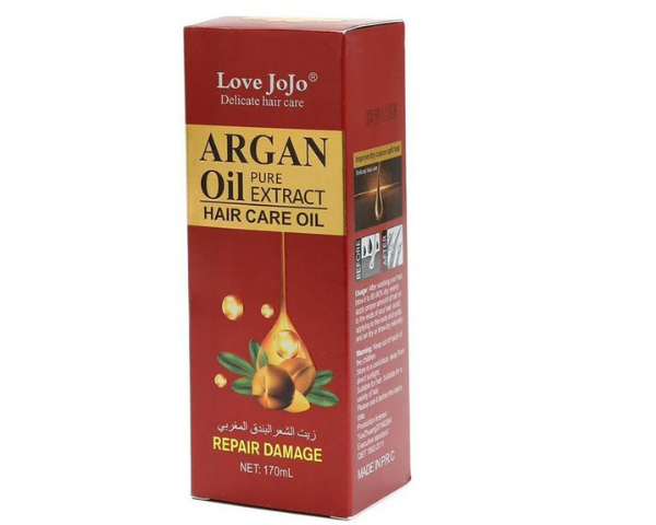 Love Jojo Hair Care Oil 170ml | Jojoba & Argan Nourishing Hair Care Oil