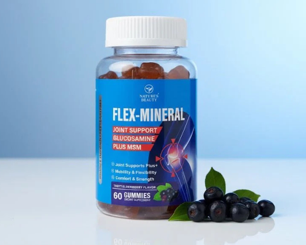 Nature's Beauty Flex-Mineral Joint Support Gummies | 60 Gummies, in UAE