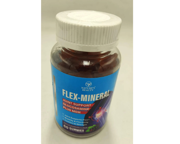 Nature's Beauty Flex-Mineral Joint Support Gummies | 60 Gummies, in UAE