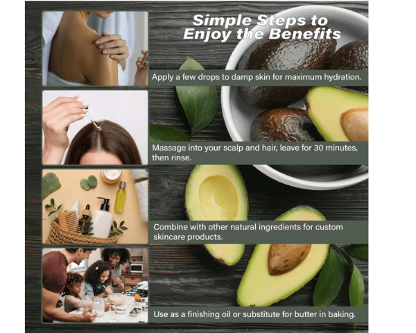 Love Jojo Avocado Hair Care Collection | Conditioner, Hair Mask & Serum