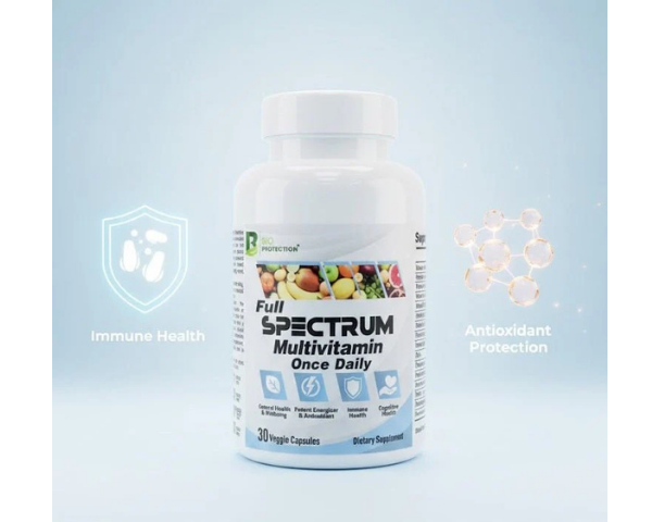 Bio Protection Full Spectrum Multivitamin | 30 Veggie Capsules for UAE