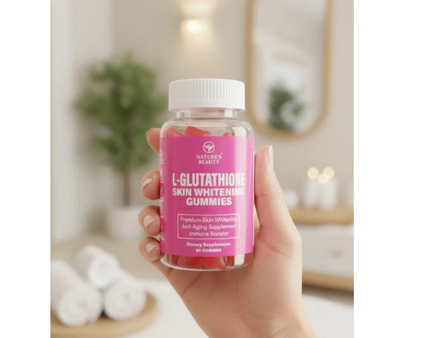 Nature's Beauty L-Glutathione Gummies | 60 Beauty Support Gummies UAE!