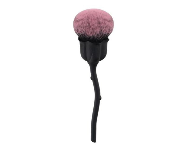 Portable Soft Makeup Brush with PU Case - Face Powder & Blush Brush Set
