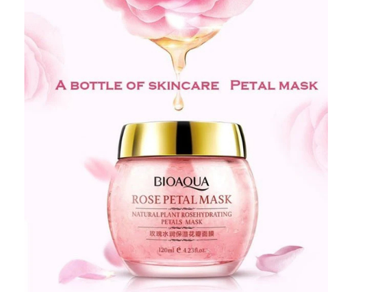 Anti-Wrinkle Nourishing Cream Mask pink container front view.