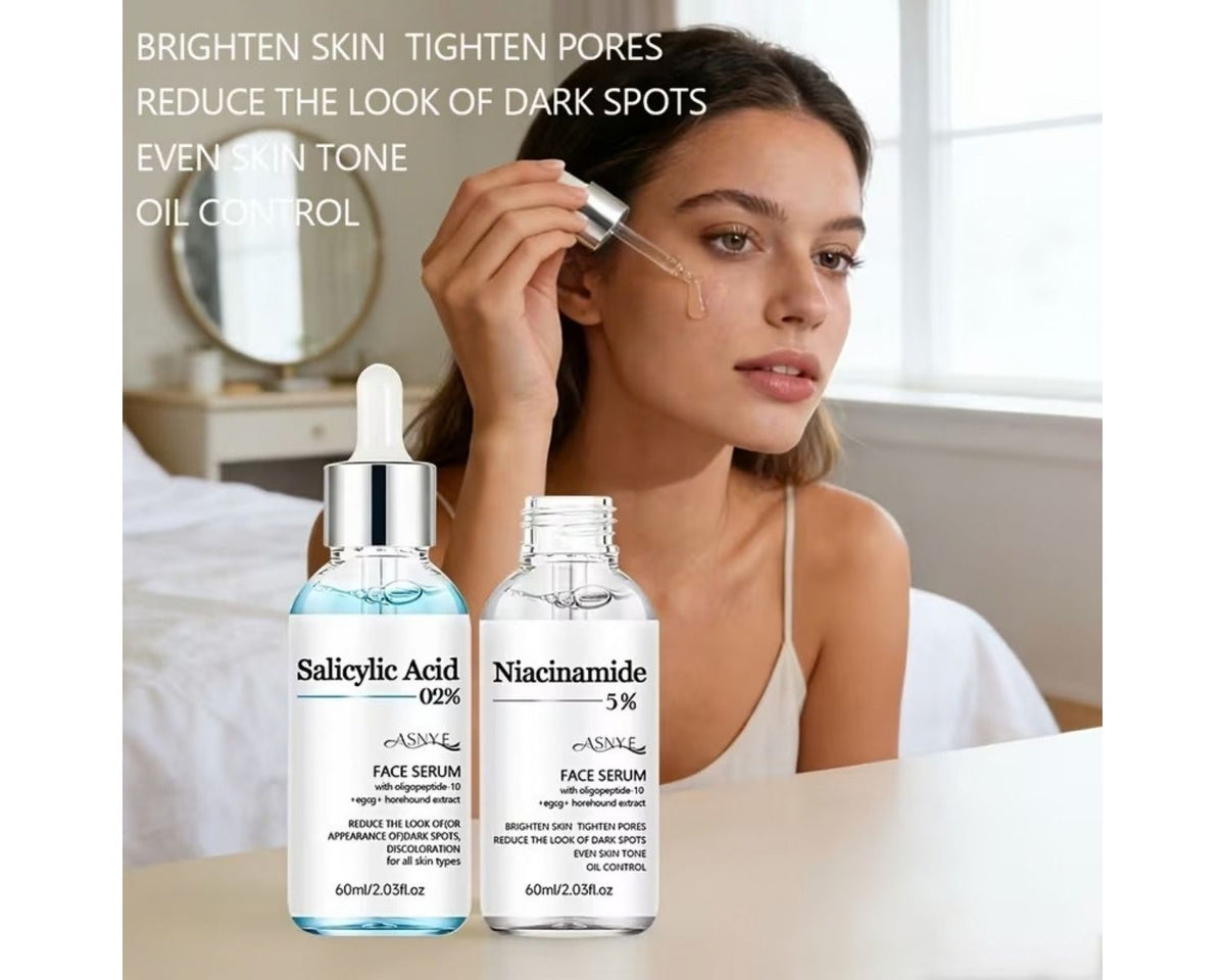 ASNYH 2pcs facial serum skincare set