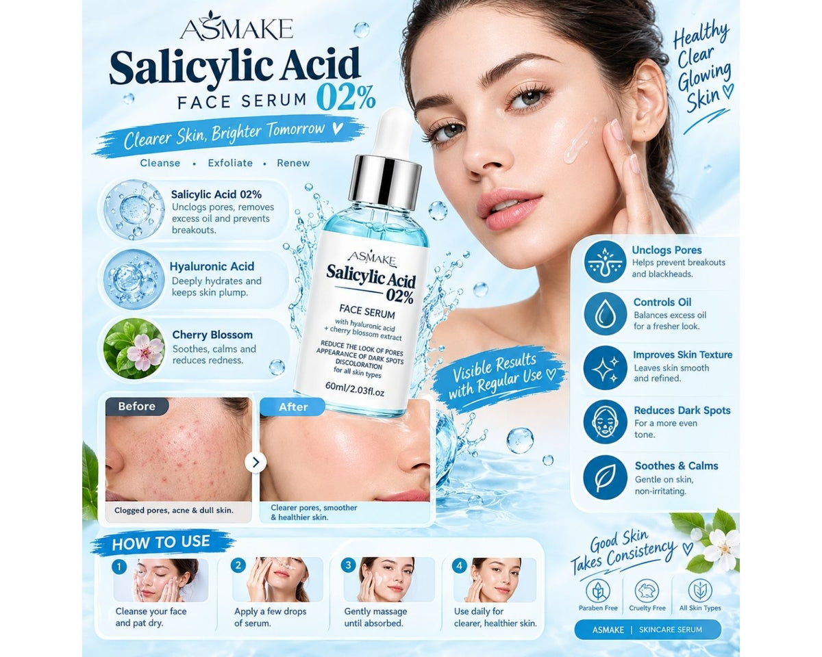 ASNYH Salicylic Acid and Niacinamide serum