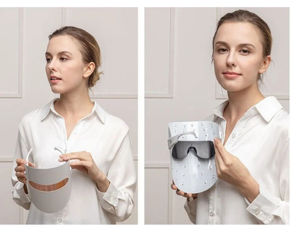 Blue light therapy mask