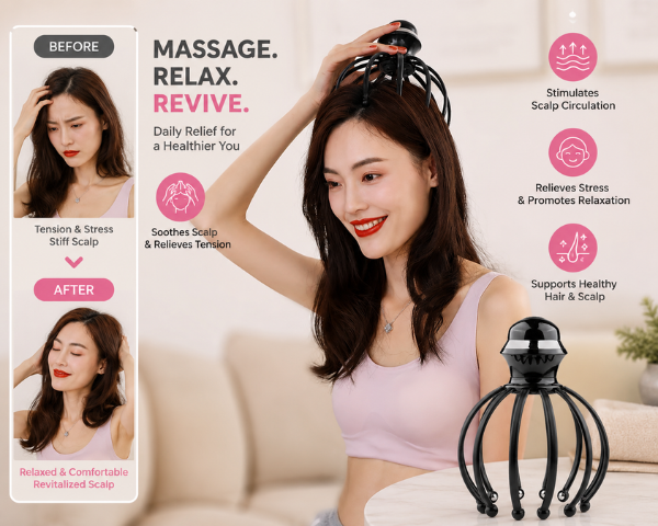 Rechargeable body massager