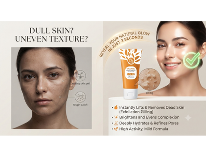 Brightening facial gel