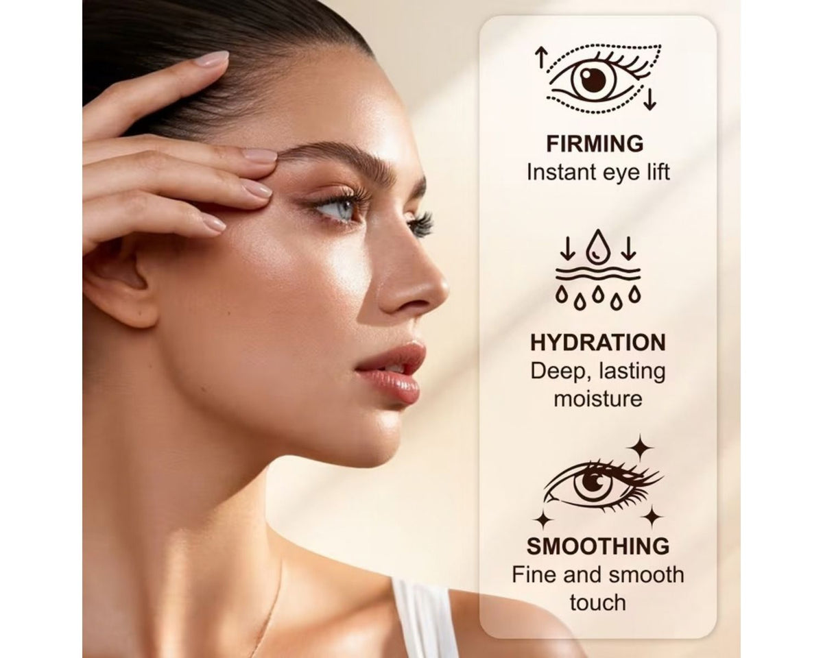 Caffeine eye cream for refreshed-looking skin
