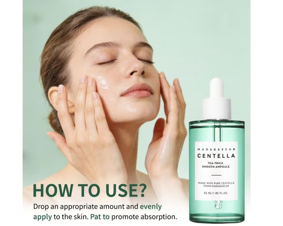Moisturizing Centella Asiatica facial drops