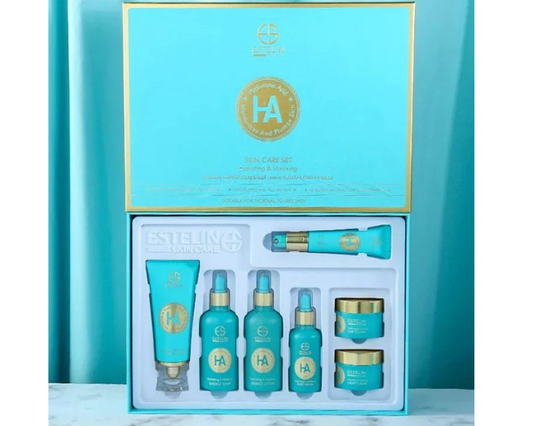 Hyaluronic Acid Hydrating Skin Care Set designed to support your complete daily beauty routine.