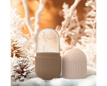 Cooling face roller for skincare routine